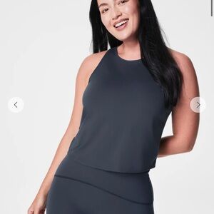 Spanx butter keyhole tank in dark storm